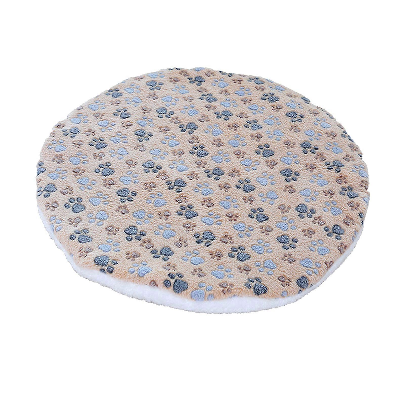 Coussin pour chien Doux en peluche Confortable épaissi chaud Multifonction Chien lit Tapis Cat Coussin de lit pour chat double face Utilisation
