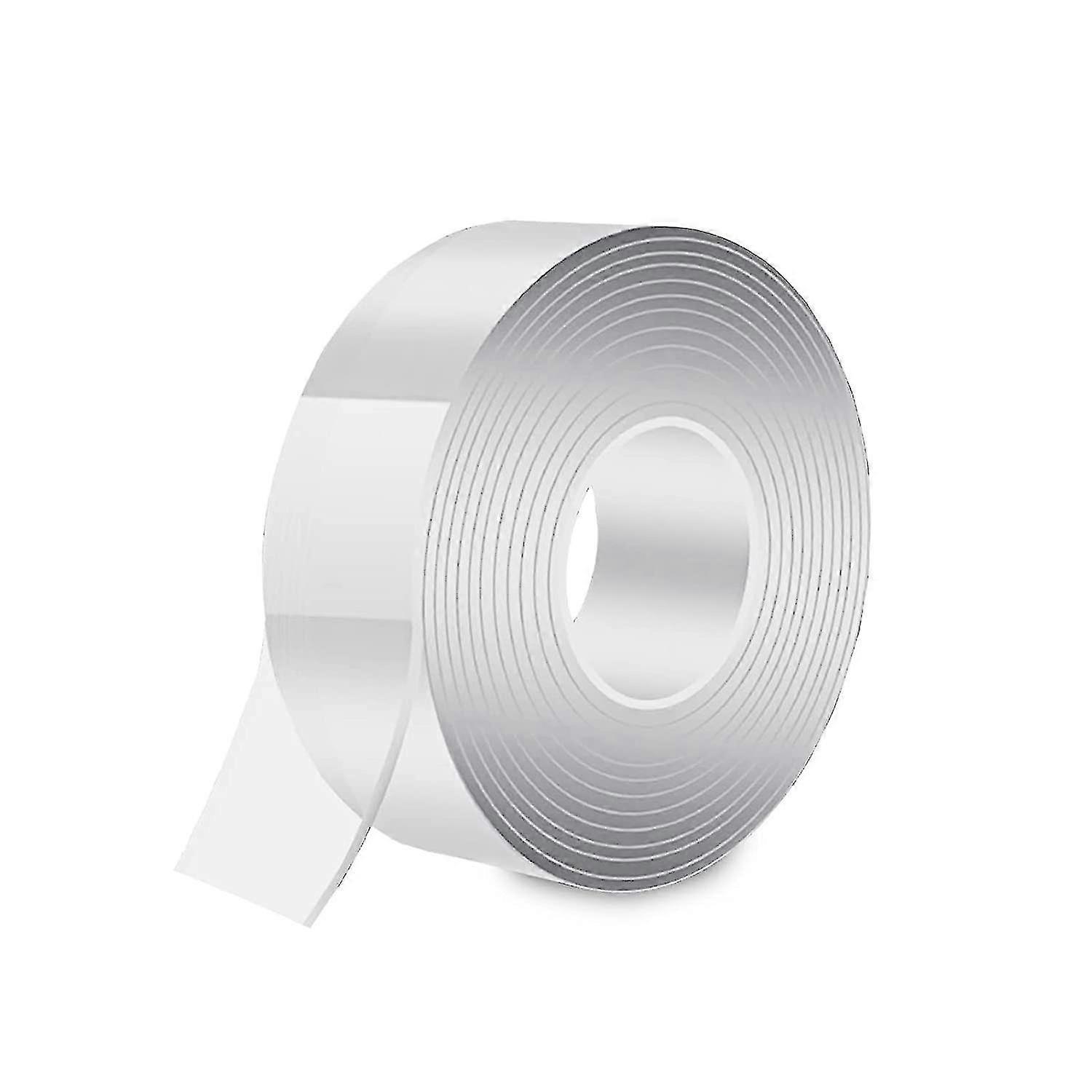 3m Double Sided Clear, Removable Washable Extra Strong Double Sided Nano Tape, Reusable Ultra Strong Traceless Cloth Tape For Carpet, Photo Wall No Dr