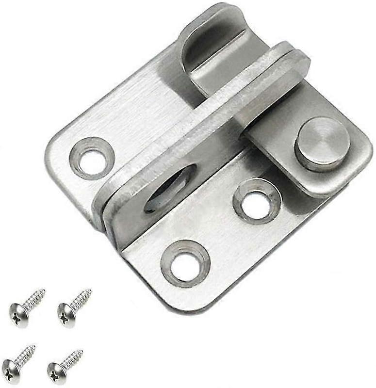 Hasp Door Padlock Small Anti-Theft Latch,Stainless Steel Padlock Toggle Latch Security Door Latches,
