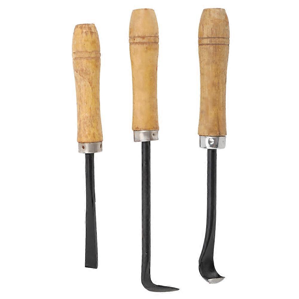 3pcs/ Set Steel Small Portable Sturdy Sharp Garden Knife Fruit Tree Grafting