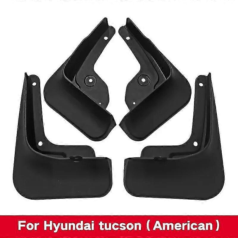 NANNANQIPEI 4x Kotflügelverbreiterung Für Hyundai Tucson 2021-2022 - 1,5m Schwarz