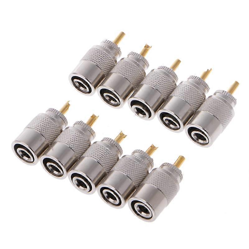 Löt-HF-Steckverbinderstecker