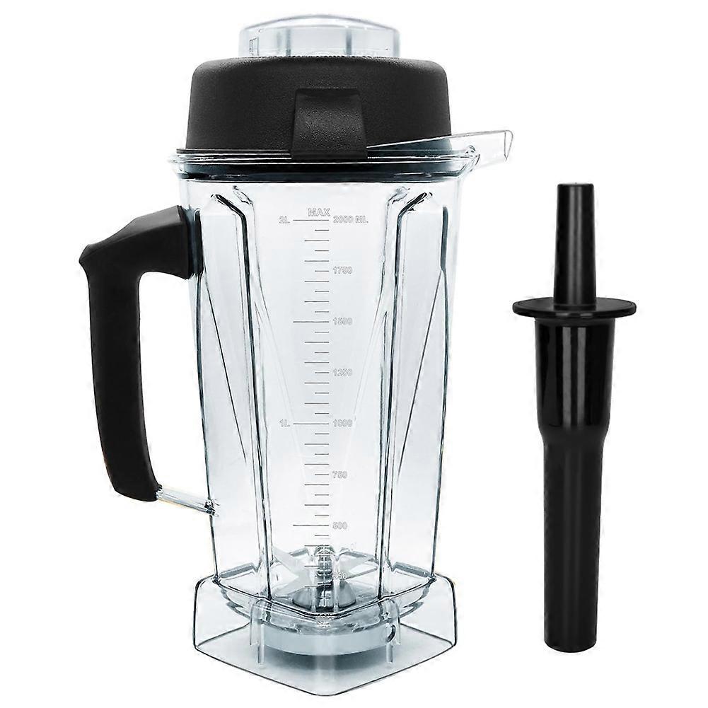 For 64OZ Blender Pitcher Replace 5200 5000 6500 7500 Pro500 750 Blender Container with Tamper Tool Stick