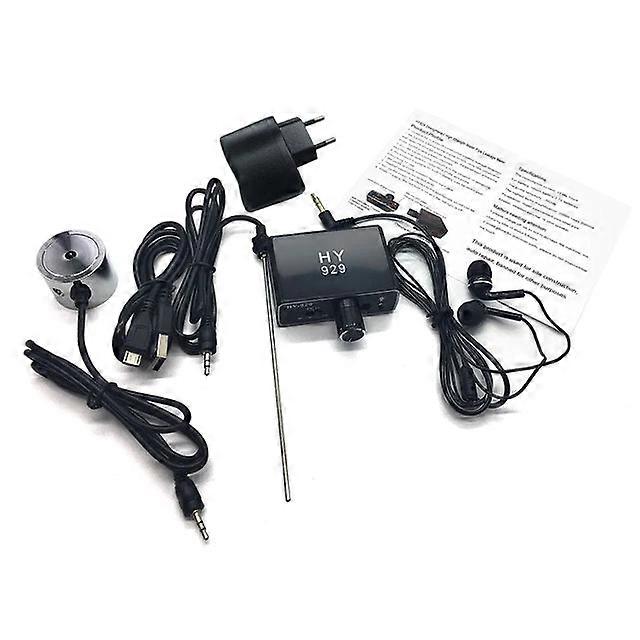 Tube Leakage Monitor Tester - Pipe Leak Detector With Dual Probes & Earphone, Water Pipe Locator Kit
