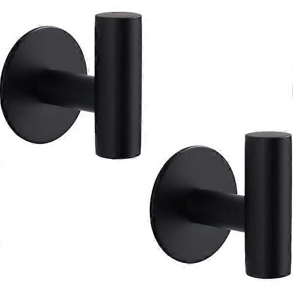 2 Self Adhesive Bathroom Hooks No Drill Towel Hooks