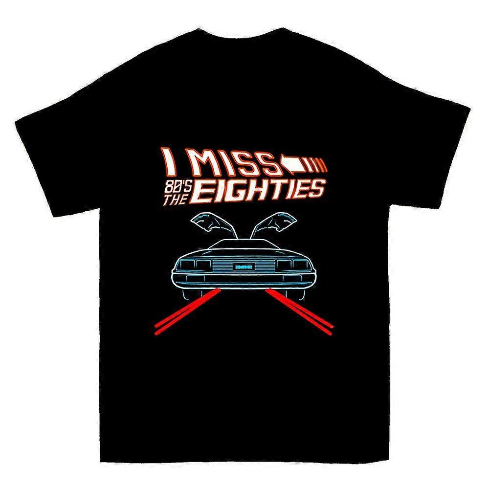 Camiseta Neon Delorean