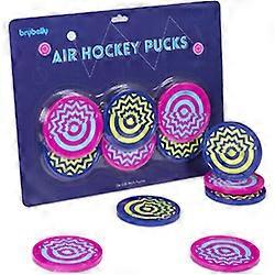 Six-Pack Vivid Air Hockey Pucks, 3.25''