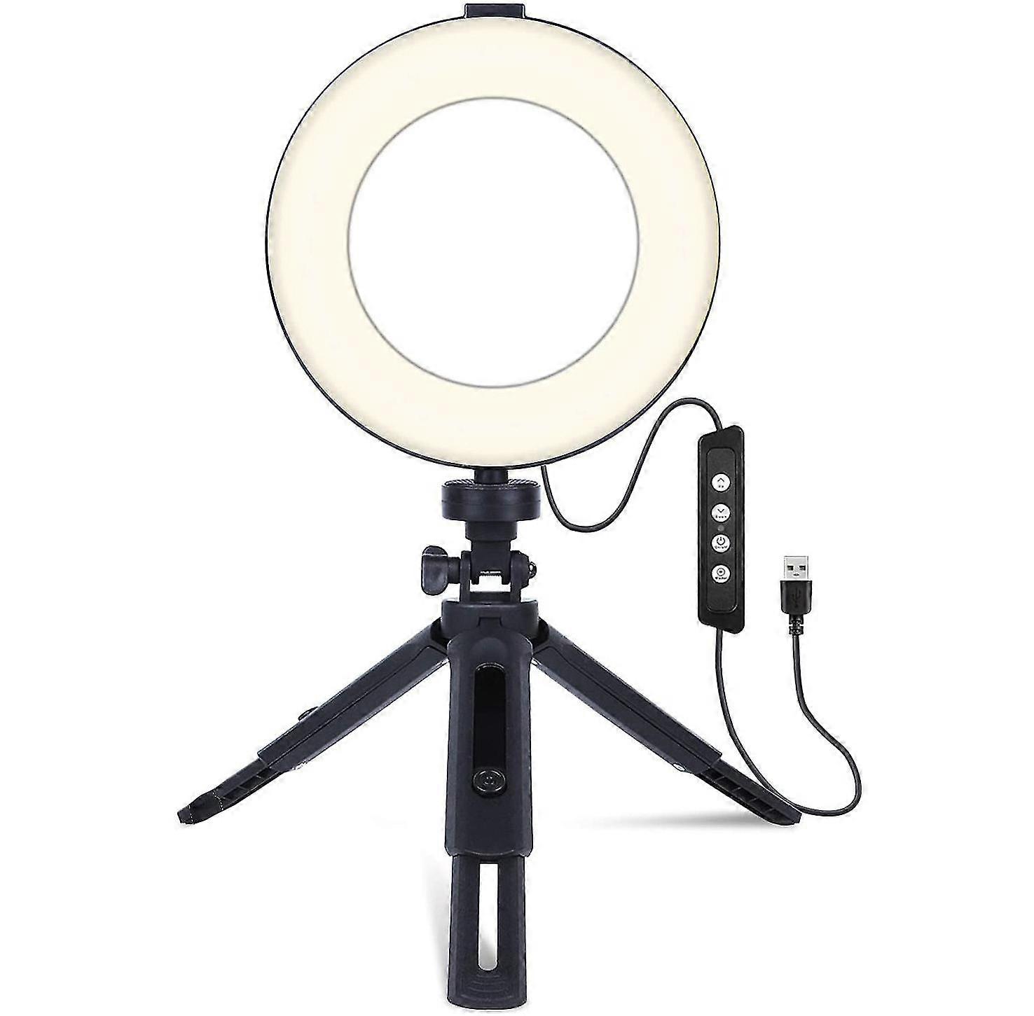 Ring Light Selfie Ring Light With Tripod Dimmable Beauty Desktop Ring Light