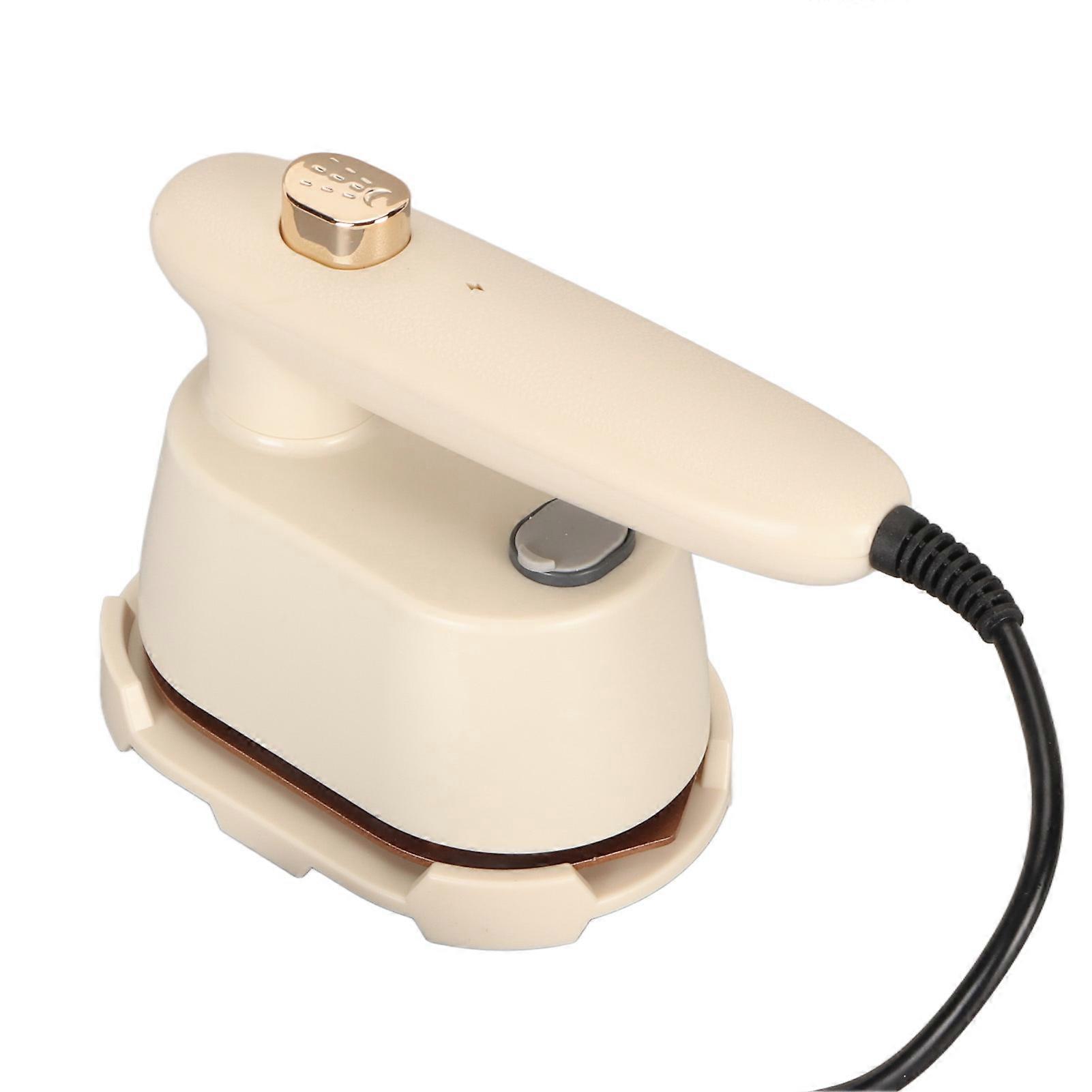 Handheld Steam Iron Mini 40W for Travel and Home 120ml 180 Degrees Rotatable Dry Wet Iron