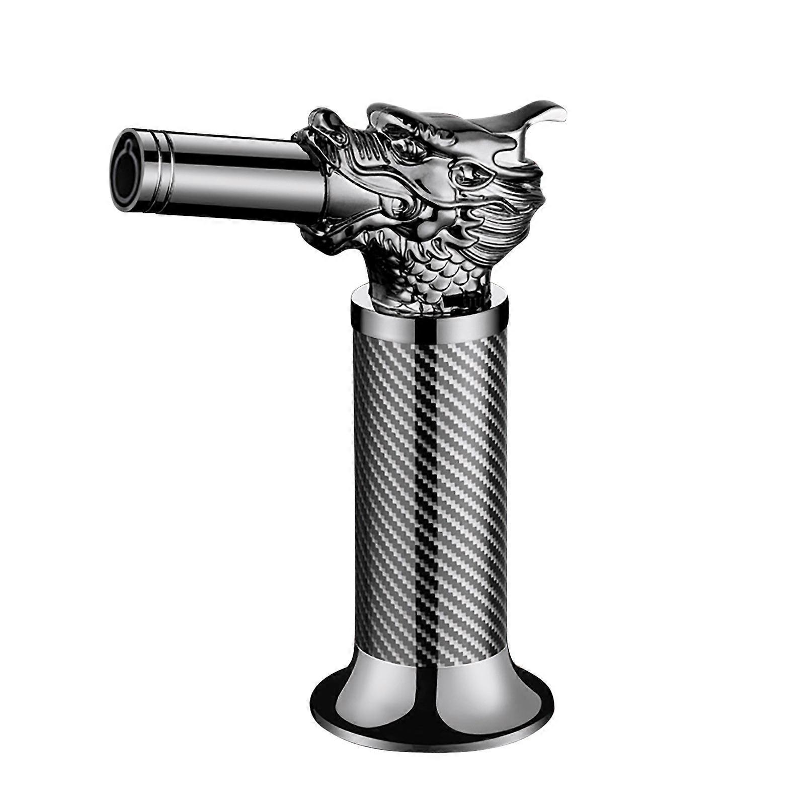 Jet Flame Lighter Chinese Portable Direct Charge Integrated Spray Fire Implement Welding Implement Barbecue Outdoor Moxibustion Lighter