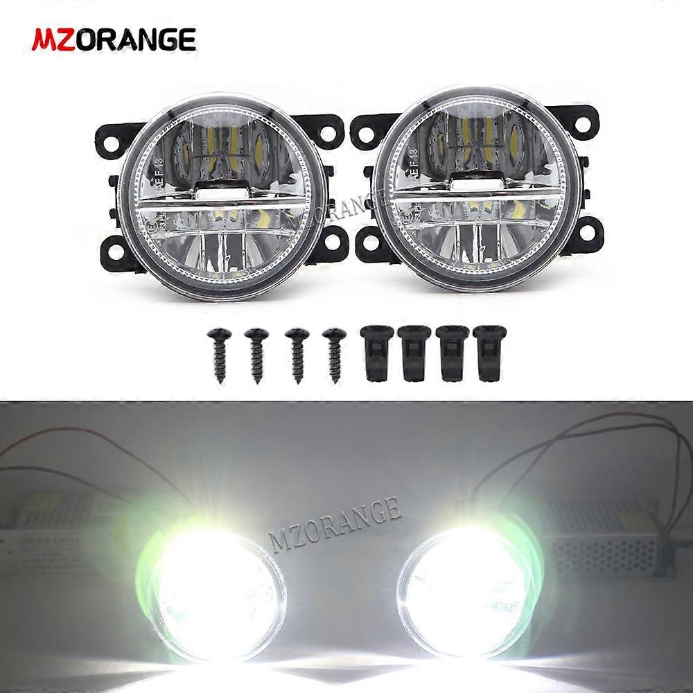 Fog Light For Subaru XV Crosstrek 2018 2019 2020 Fog Lamp Cover Headlight Front Bumper Trim Bezel Cap Frame Headlights Hole
