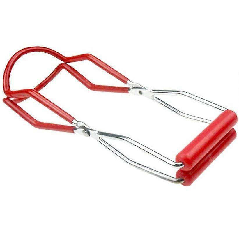 Can Lifter Pliers Stainless Steel Can Lifter with Non-Slip and Soft Rubber Handles for Safe and Reliable Handling