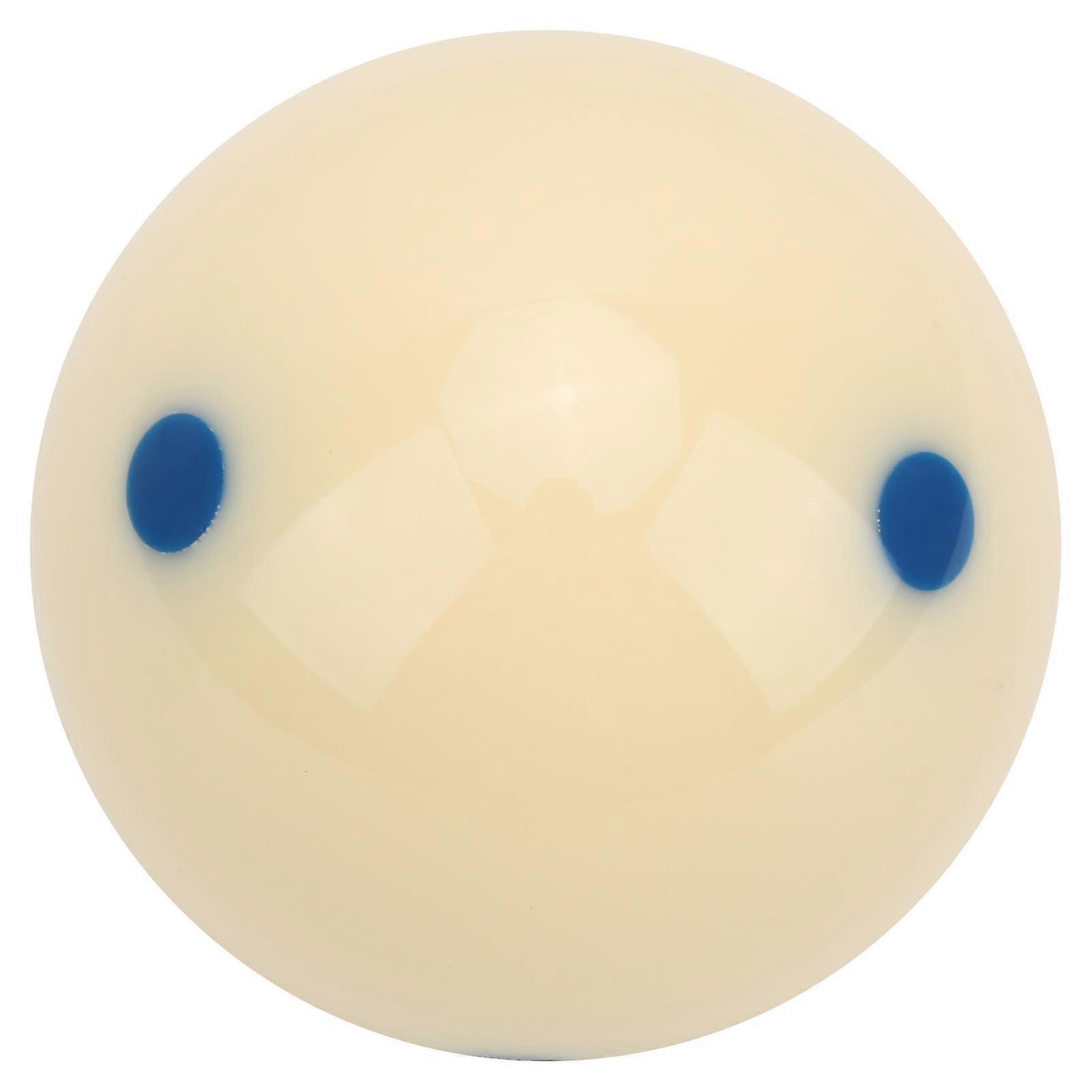 PoolTrainingBall-57.2mmStandardSize-BlueDot-BilliardCueBallAccessory