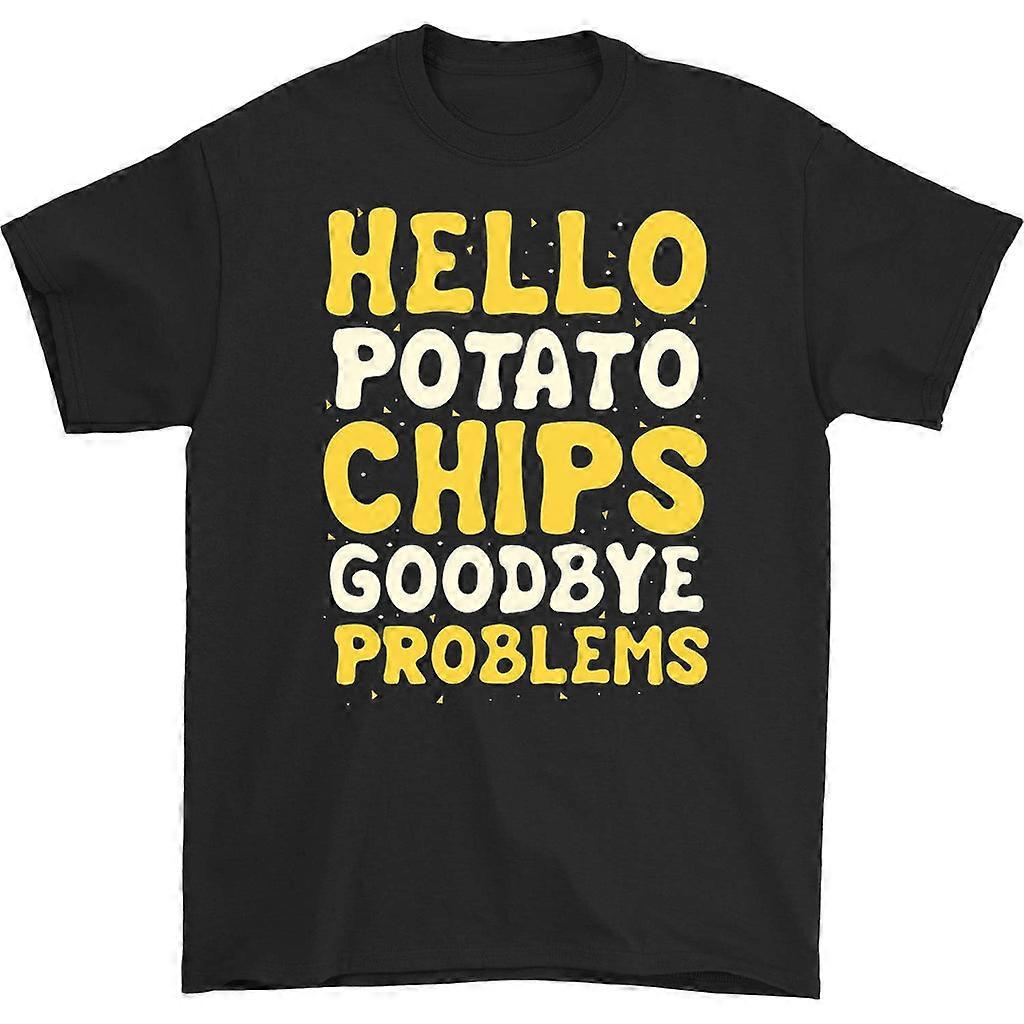Hello Potato Chips Goodbye Problems T-shirt