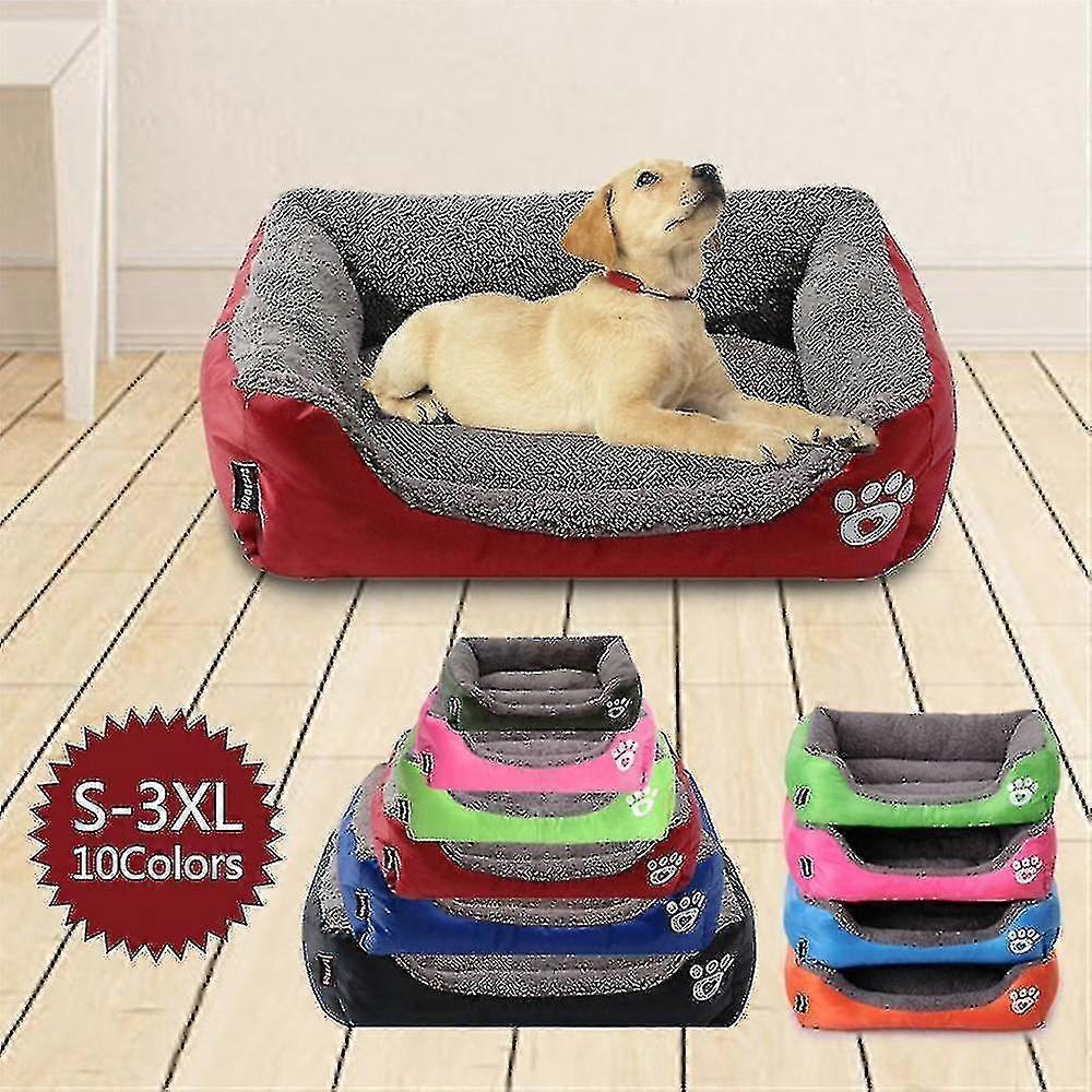 pet sofa bed waterproof bottom soft wool warm cat bed large size pet h
