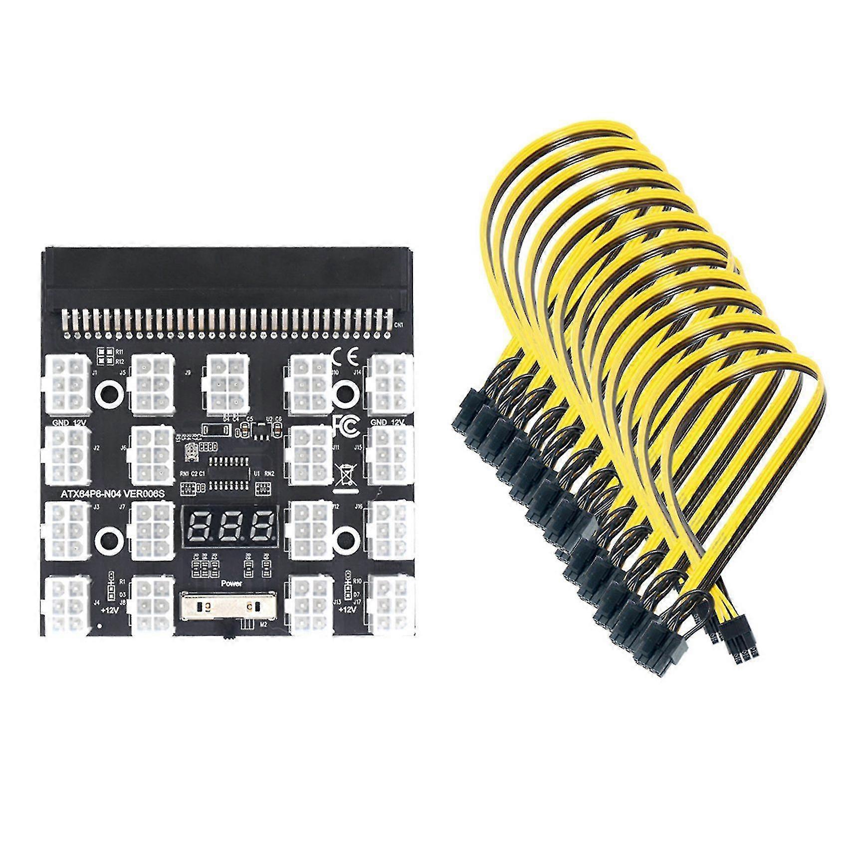 breakout board 17 port 6pin led display power module server card