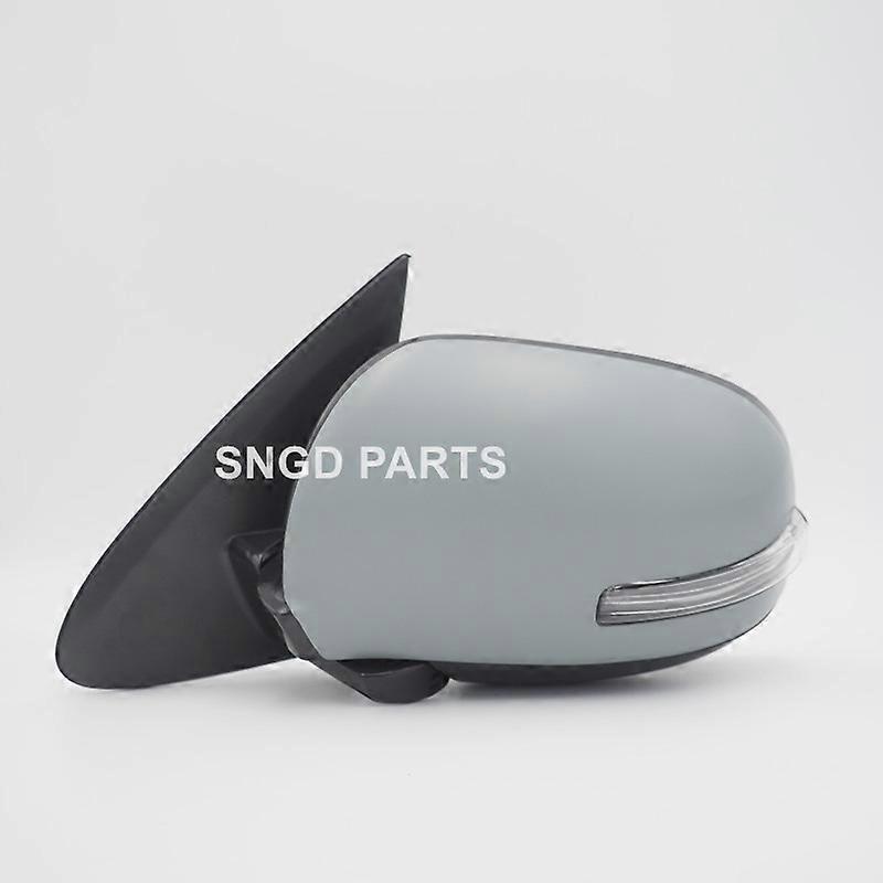 For Mitsubishi Outlander 2013-2020 Auto Side Mirror Assy Door Wing Rearview Mirror With Auto Folding Mirror Signal Lamp