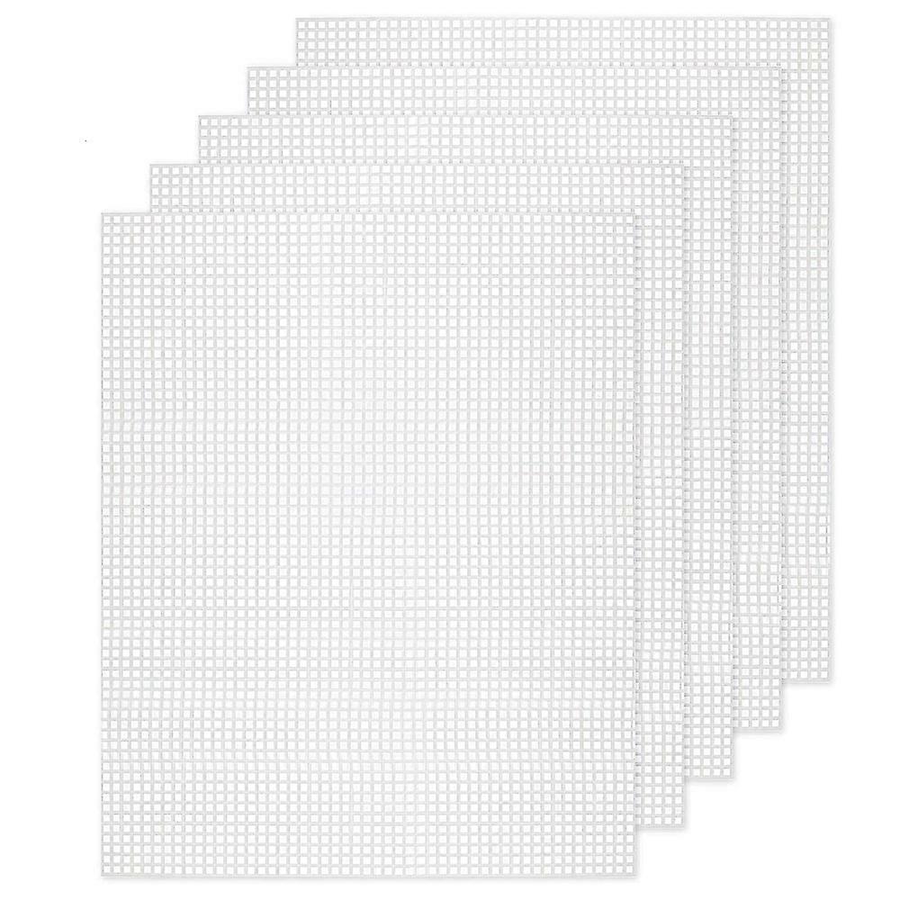 10PCS Mesh Plastic Canvas Sheets 19.6x13 Inch for Embroidery Crafting, Acrylic Yarn Crafting, Knit