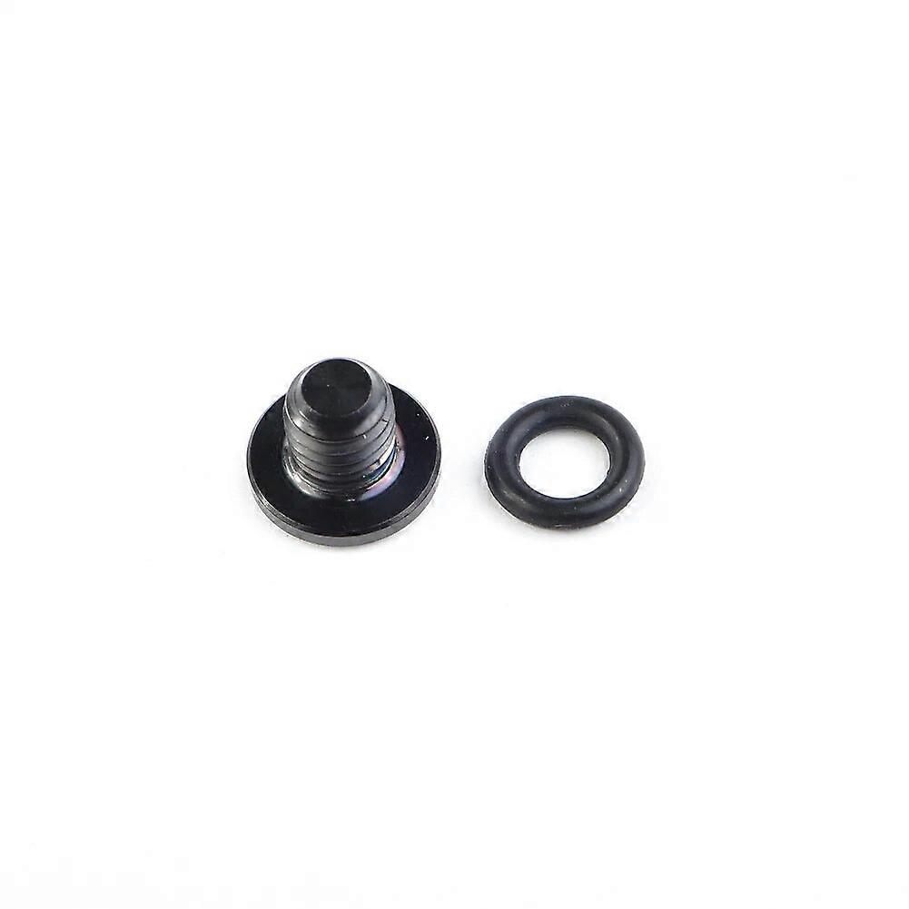 High Strength Ti Alloy Bicycle Bleed Screw Pair M5x5mm With Sealing O Rings