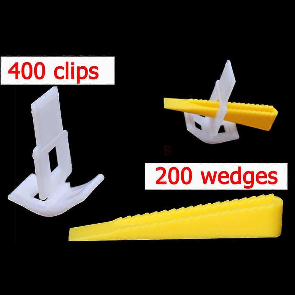 Tile Leveling System Locator Plier/Clips Wedges Floor Wall Plastic Spacers Kit