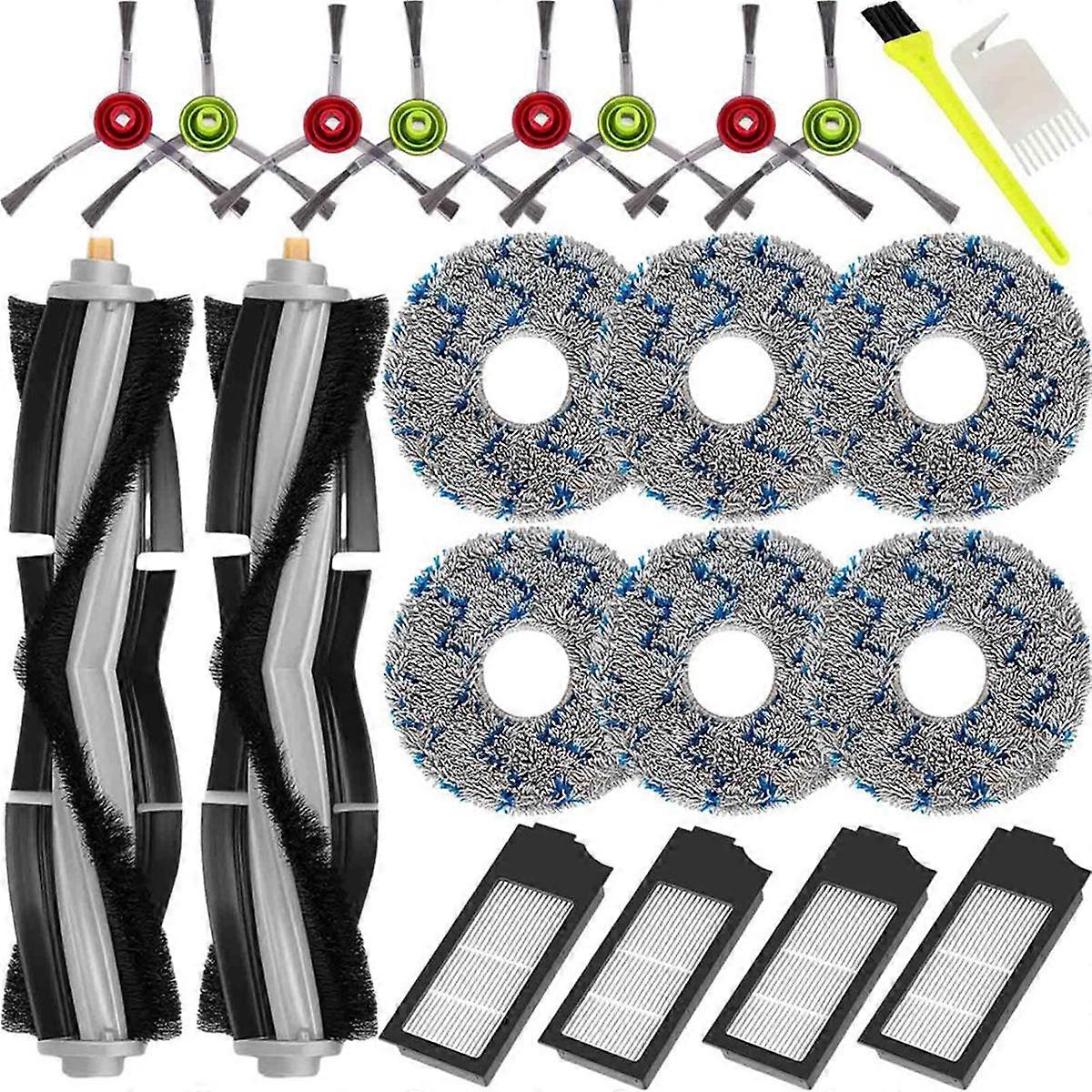 Accessories for Deebot X1 TURBO /OMNI Robot Vacuum Cleaner Parts Brushes Brush HEPA Filter Mop