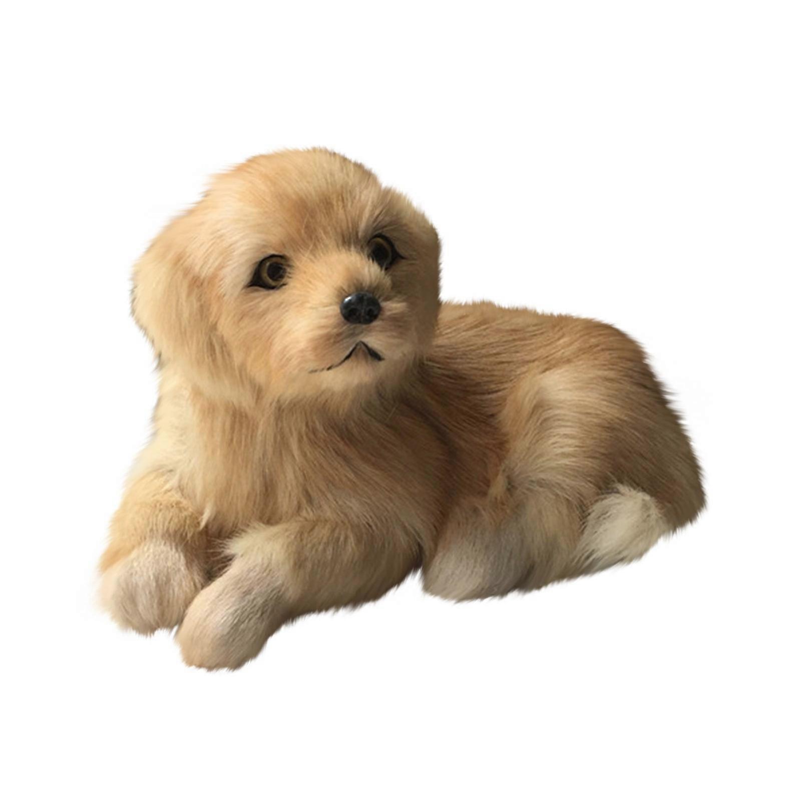 Simulation Model Simulation Golden Re triever Model Plush toys