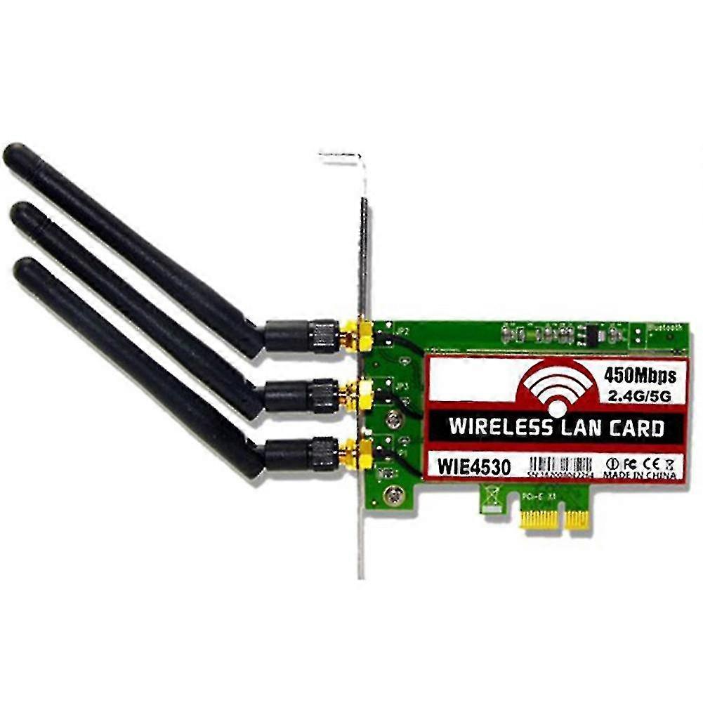 Pci-e Wifi Network Card 450mbps 2.4g&5g Dual Band Network Card Wie4530 Main Control Desktop Wireles