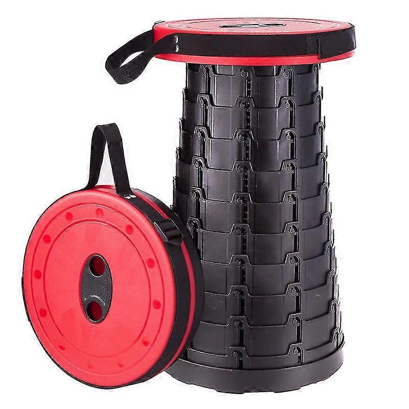 Portable Camping Folding Stool, Portable Folding Telescopic Stools With Height