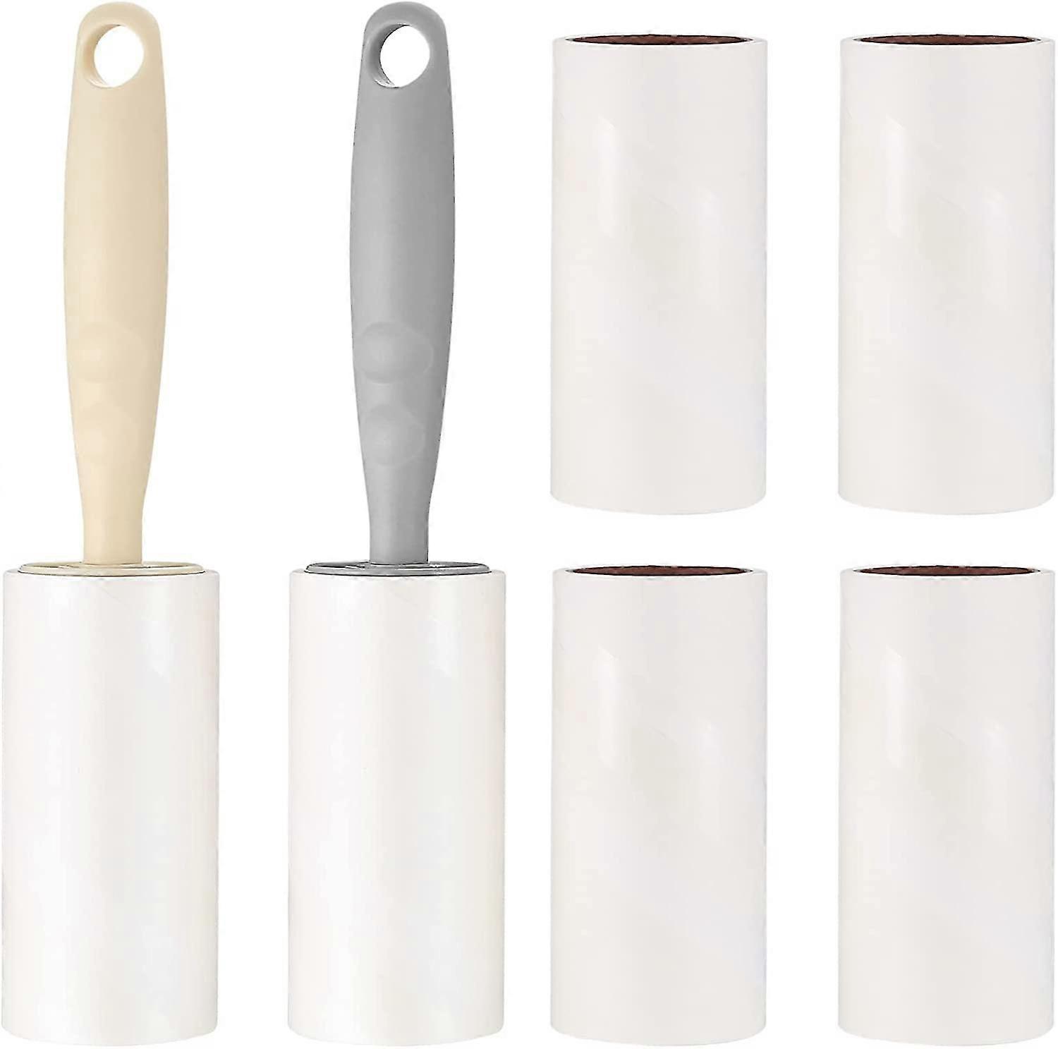 Lint Roller With 6 Extra Sticky Lint Roller Set,acsergery Sticky Roller Removers