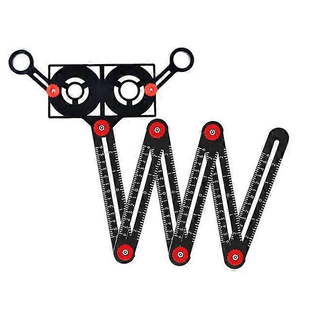 Tile Construction Tools Adjustable Tool Masonry Glass Fixed Angle Measuring Ruler Universal Angular Template 6/9/12 Slides Ruler