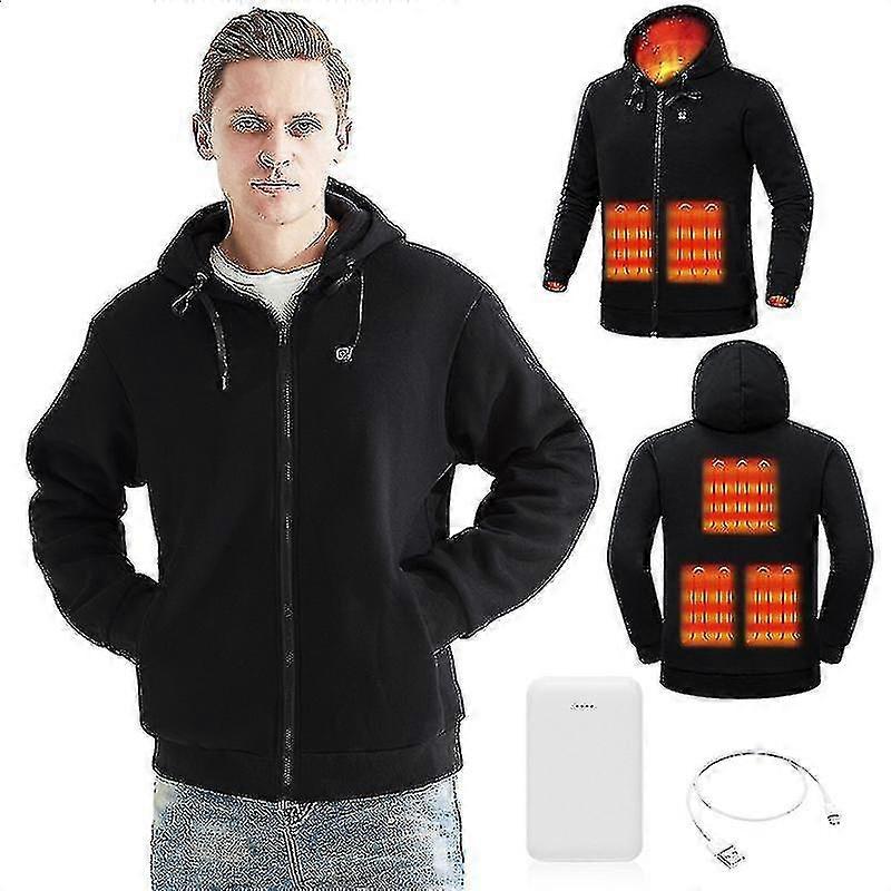 Usb Heated Cotton Hoodies Unisex