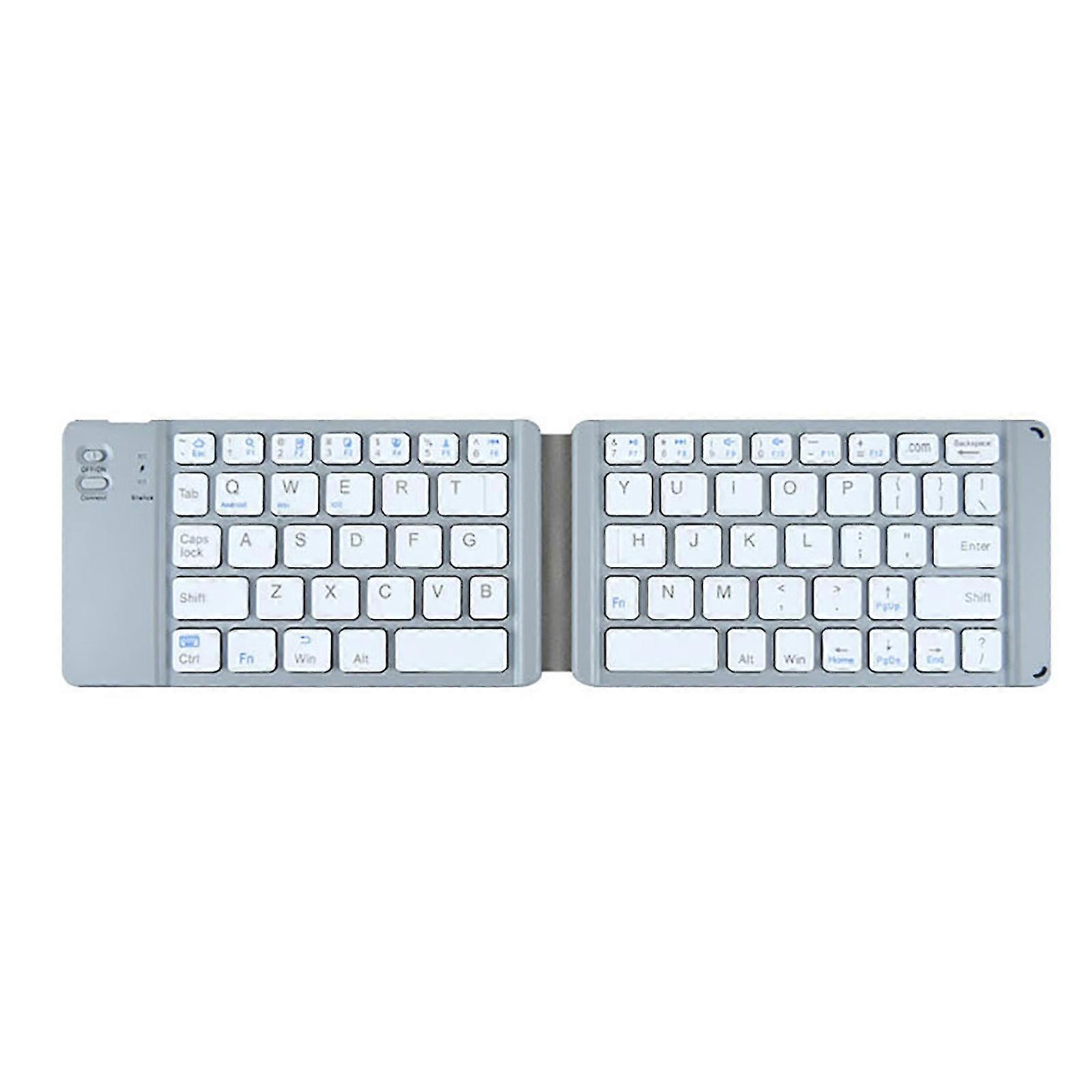 Two-fold Mini Wireless Bluetooth Keyboard For Mobile Phones And Tablets