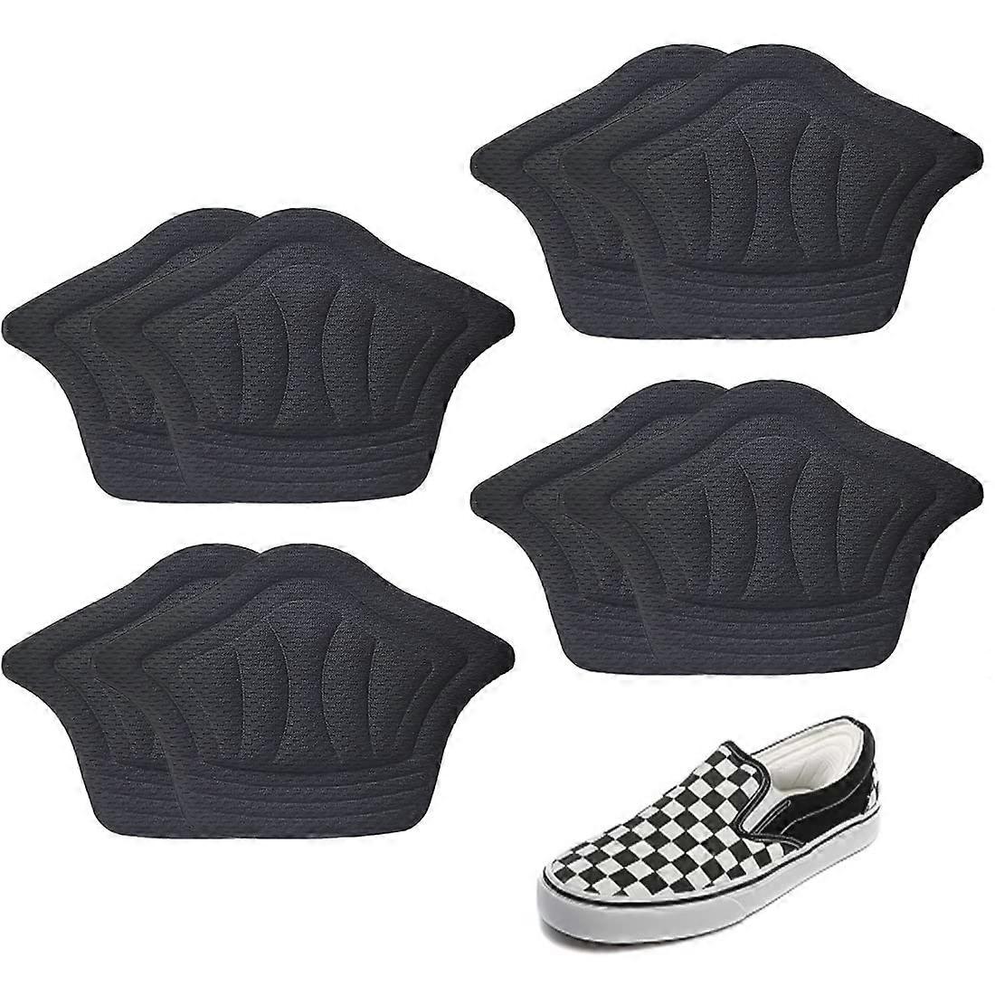 4 Pairs Heel Cushion Inserts,Heel Cushion Pads,Heel Grips Shoe Pads Too Big, Self-Adhesive Heel Cushion Anti-Slip Shoe Pads,Sport