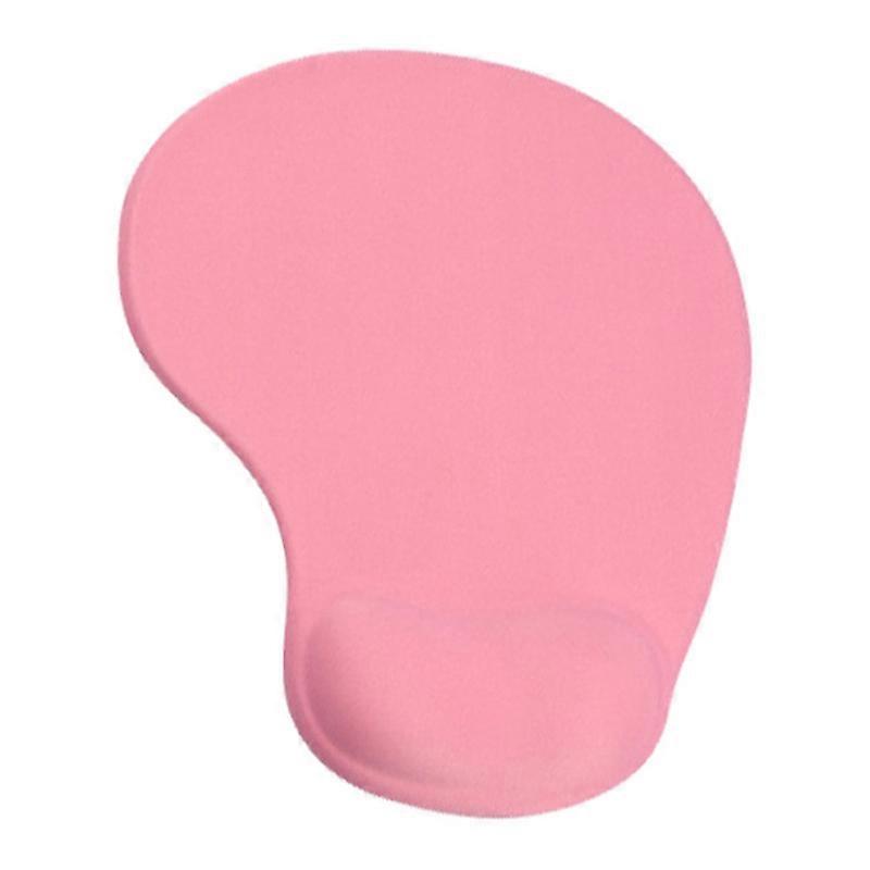 Mouse pad Memory Foam handled Ergonomic non-slip mouse pad Palm pink