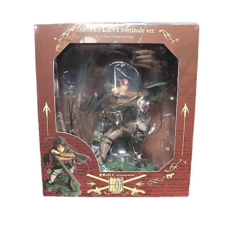 18cm Attack on Titan Figure Rival Ackerman Action Figure Package Ver. Levi PVC Action Figure Rivaille Collection Model Toys Gift