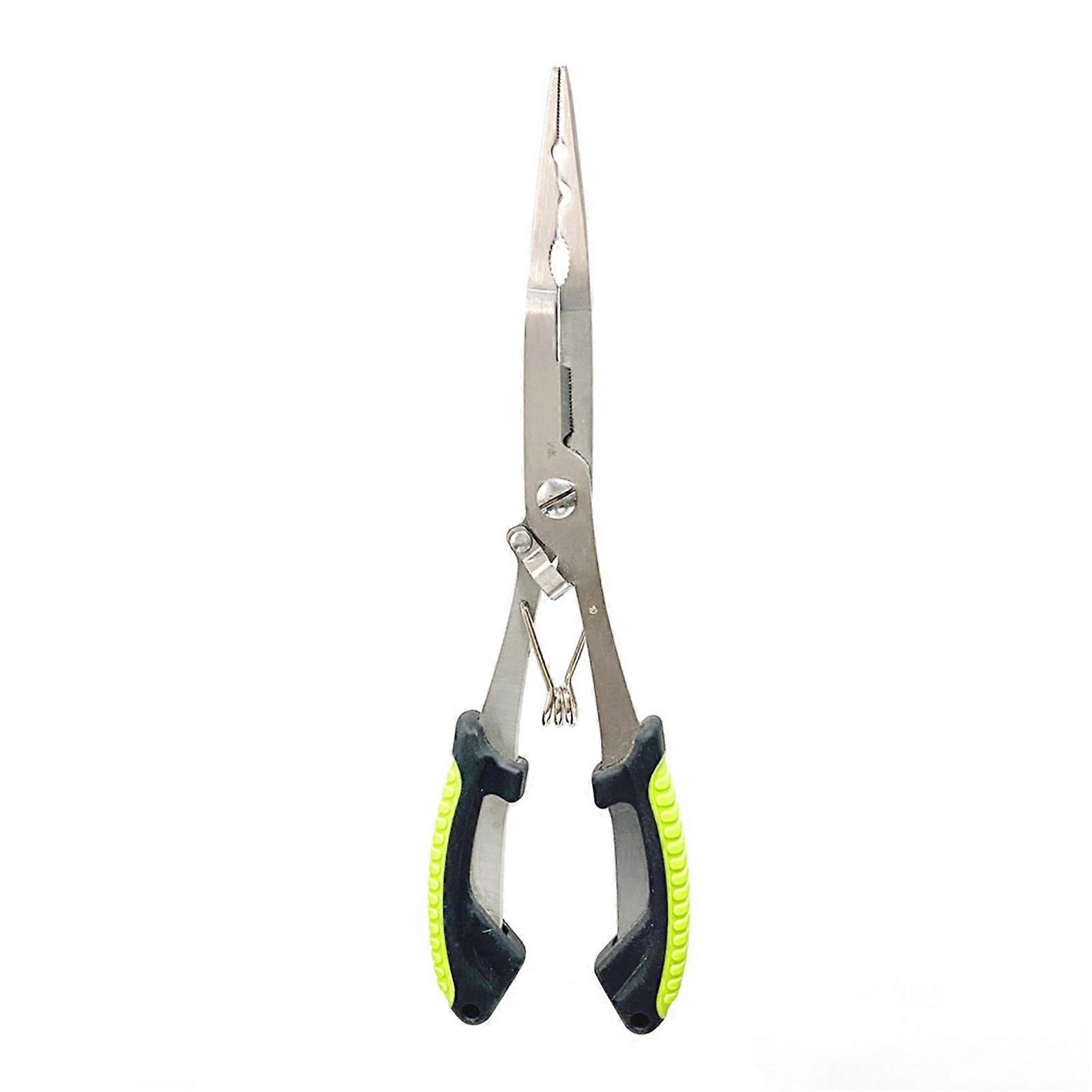 Fish Pliers Ergonomics Anti-slip High-strength Multifunctional Cut Fishing Line Fishing Tied Hooks Pliers Angling Equipment Kaesi