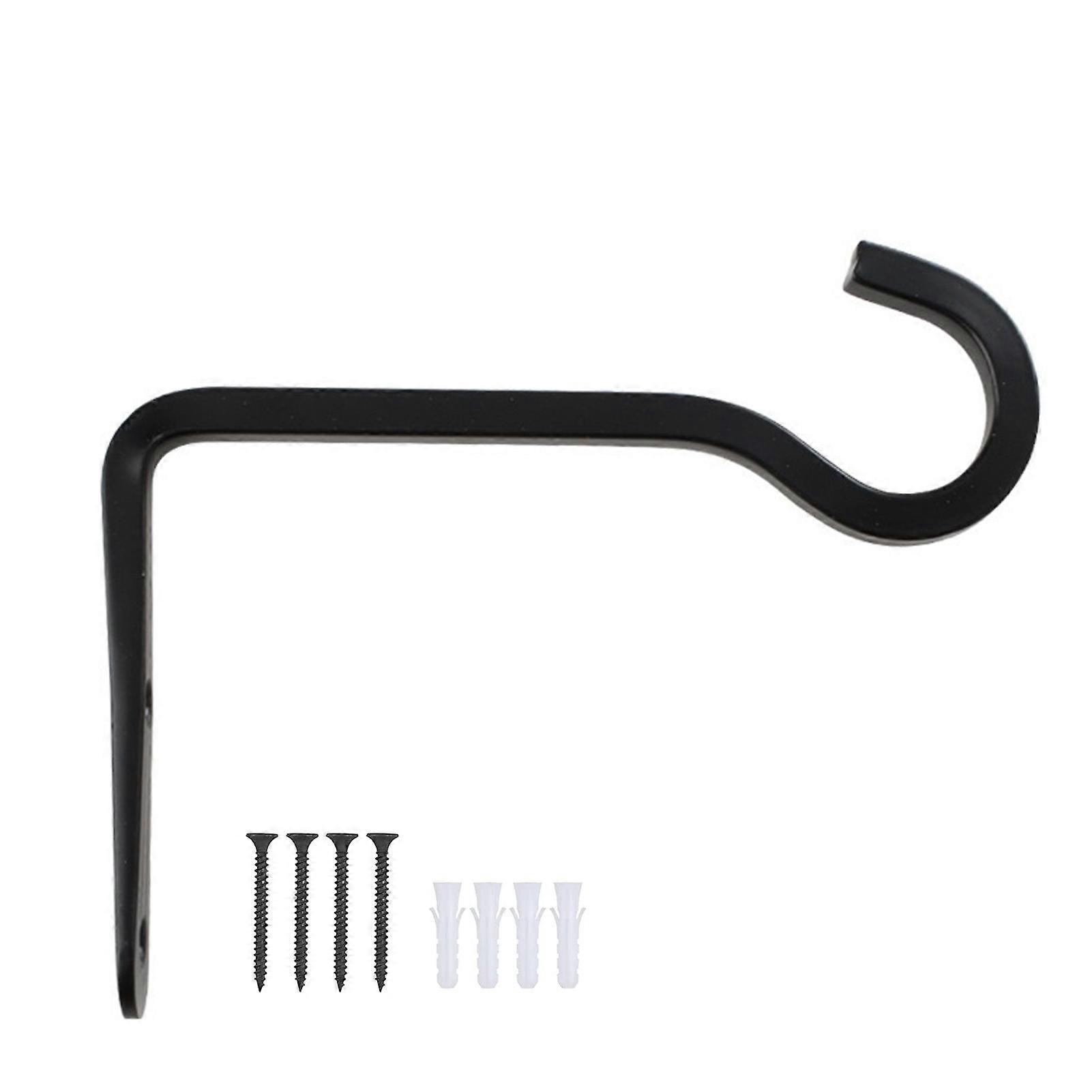 2Pcs Plant Hanger Rust-Resistant Hanging Flower Baskets Hooks Easy Installation Bird Feeders Hook for Outdoor KAESI