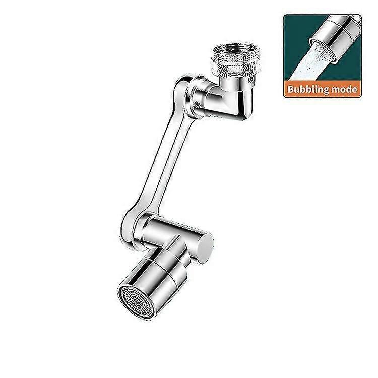 Faucet Mechanical Arm Bubbler Universal Faucet Extender Splash Proof Rotary Nozzle Mechanical Extender