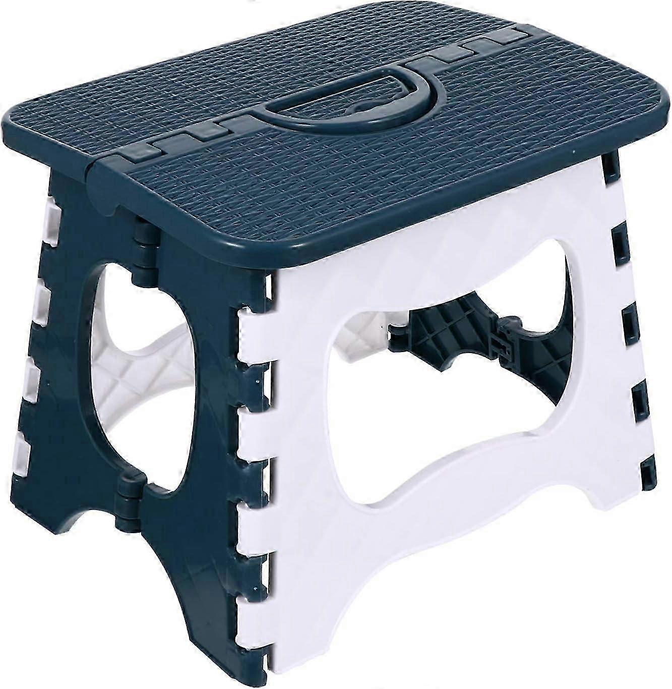 Folding stool - Lightweight folding stool non-slip folding stool with handle height 20 cm