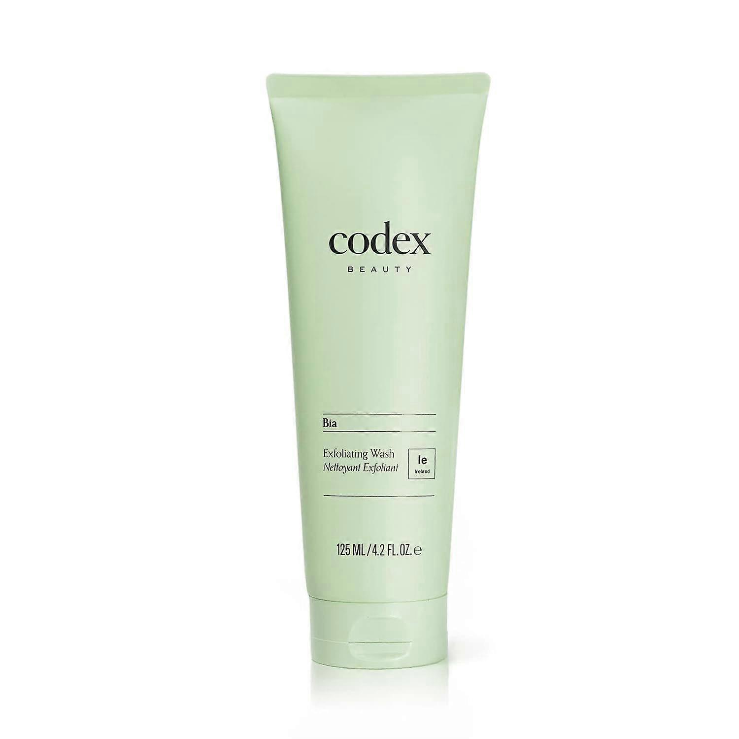 Codex Bia Exfoliating Face Cleanser with Smoothing, Cleansing & Softening, 125ml