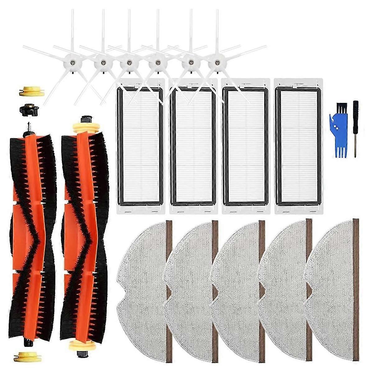 For S6 S60 S65 S5 MAX S6 MAXV S6 Pure Robot Vacuum Cleaner Main Side Brush Hepa Filter Mop Cloth Parts