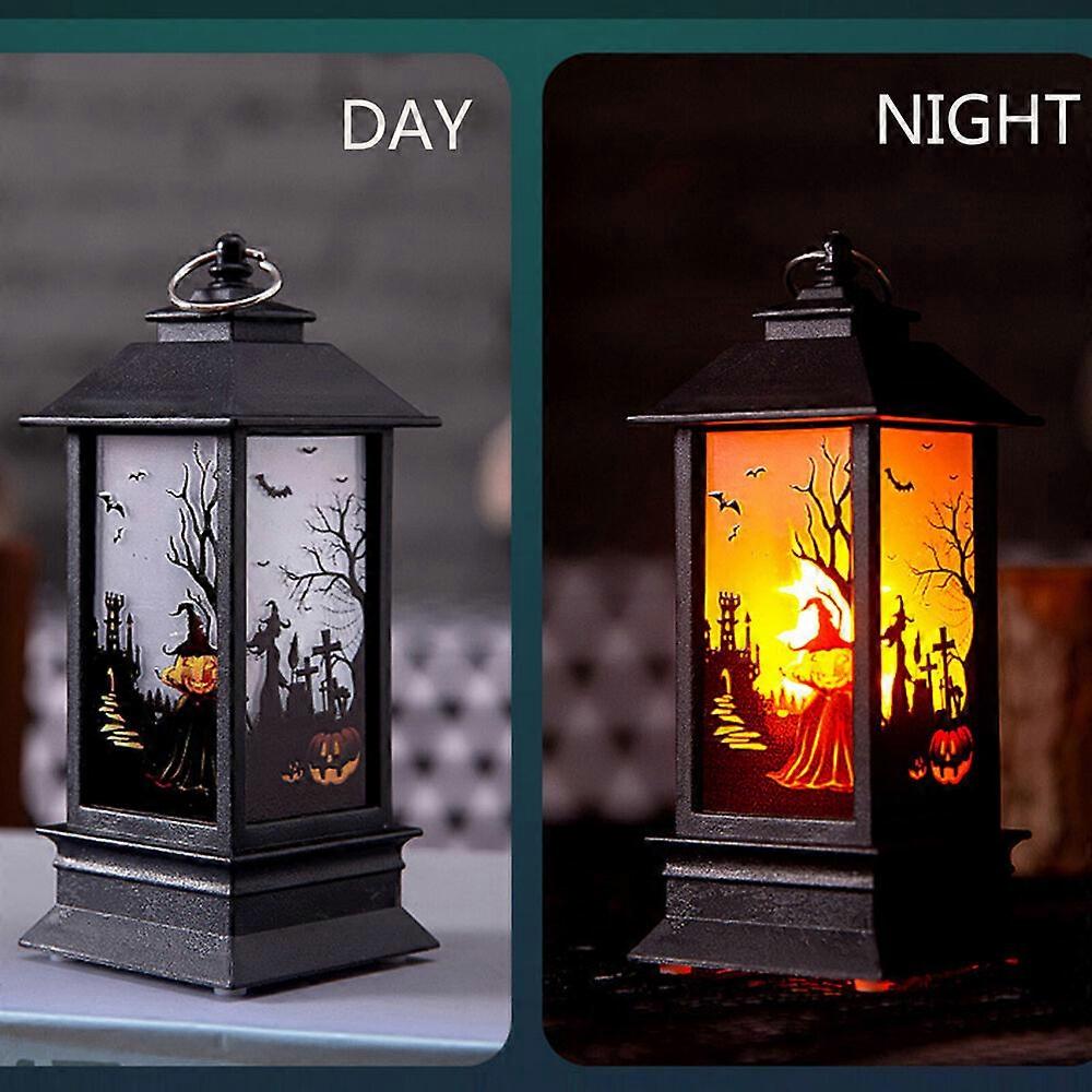 Halloween Decor Portable LED Candle Simulation Candle Flashing For Party Garden