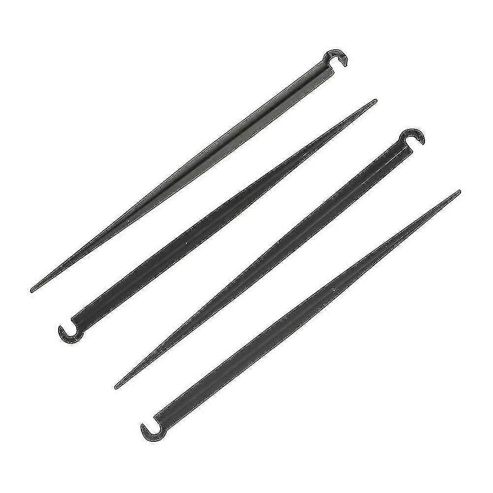 4/7mm Hose Bracket "c" Shape Fixed Stems Holder Garden Lawn Irrigation Pipe Inserting Ground Stand Pipe Support 50 Pcs