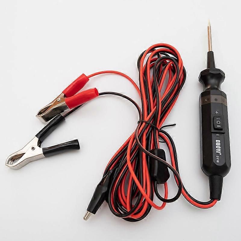 Car Circuit Tester Pen Electrical System Diagnostic Repair Tool 6-24V DC Electric Power Circuit Probe Detector Voltage Tester
