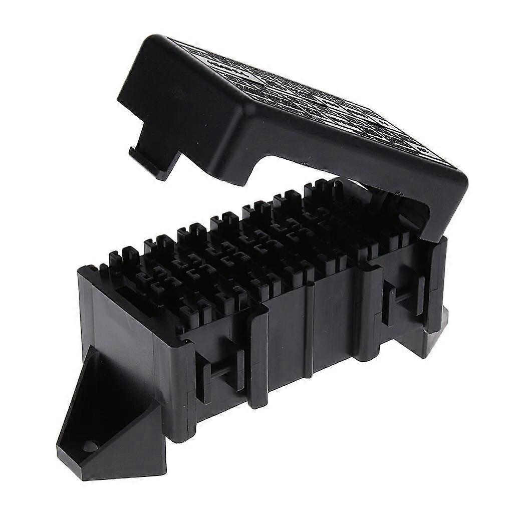 Car Vehicles Boat Audio Part Portable DC12V-32V 14 Way Fuse Holder Box Block