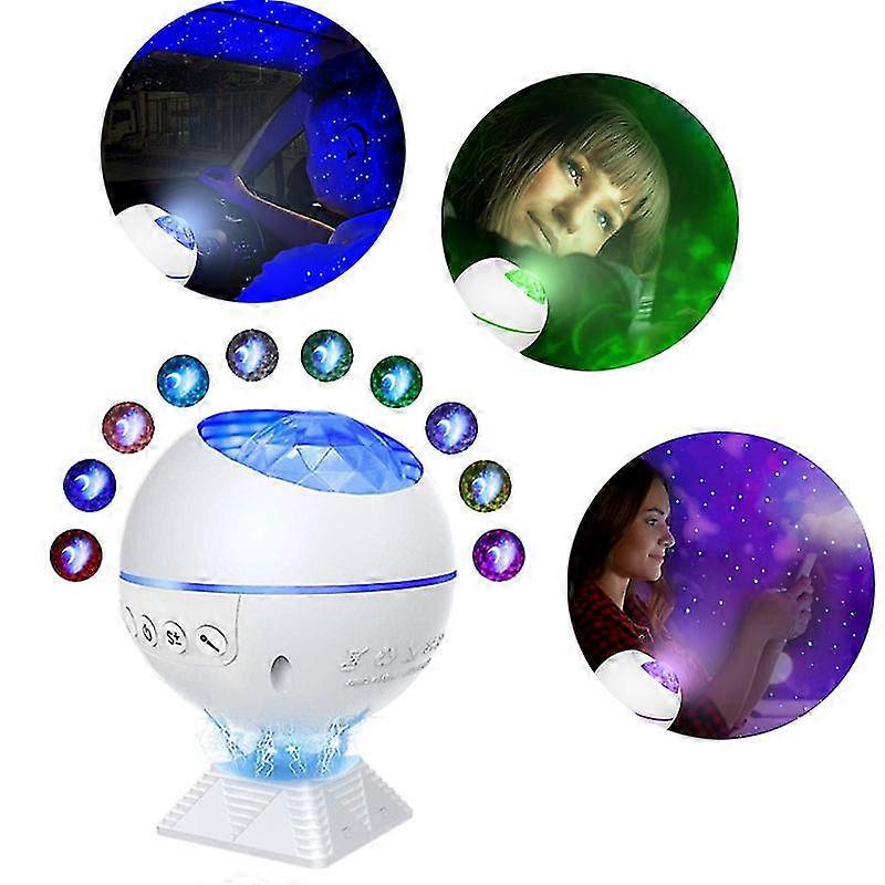 Led Starry Sky Projektori Lamppu Yövalo Galaxy Projektori Projektori Projektori Valot