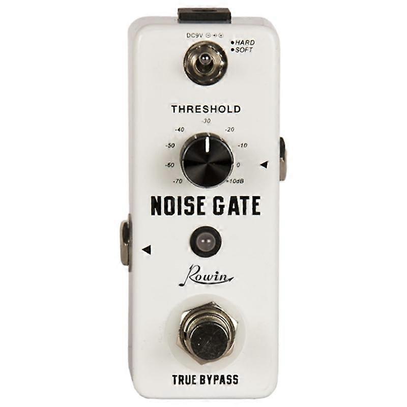 Noise Gate Gitarrpedal Gitarreffektpedaler Brusreducerande effekter för elgitarr Hårda mjuka lägen
