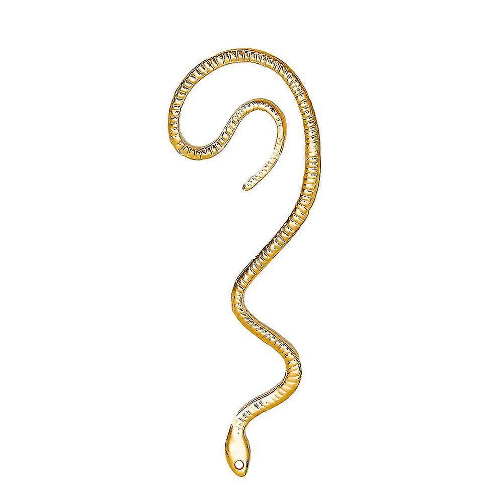 2pcs Simple Retro Earrings Snake-shaped Personalized Earrings Without Pierced Ears