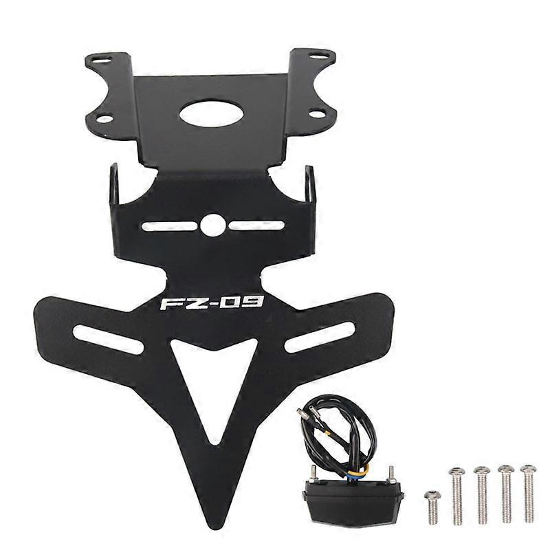 Pour YAMAHA MT-09 MT09 FZ-09 FZ09 FZ MT 09 2021 2022 Moto LED Queue Tidy Fender Eliminator Enregistrement Support de plaque d’immatriculation