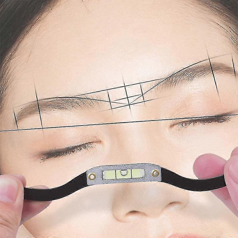 Metal Ruler Map Ster Makeup Microblading